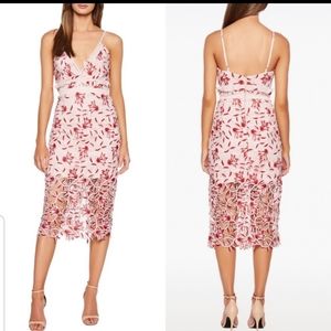 NWOT Bardot Coco Midi Lotus Dress